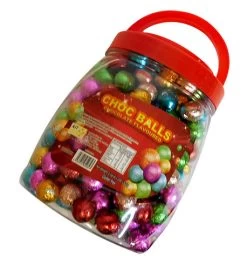 AIT Candy Coated Choc Balls (625g Jar)