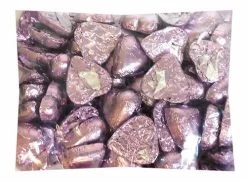 Belgian Milk Chocolate Hearts - Lilac (500g Bag)