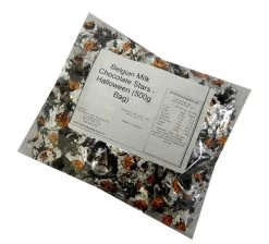 Belgian Milk Chocolate Stars - Halloween (500g Bag)