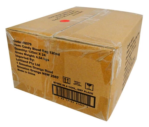 Blood Bag Syrup (24 X 120ml Bag In A Box) 3 Blood Bag Syrup (24 X 120ml Bag In A Box)