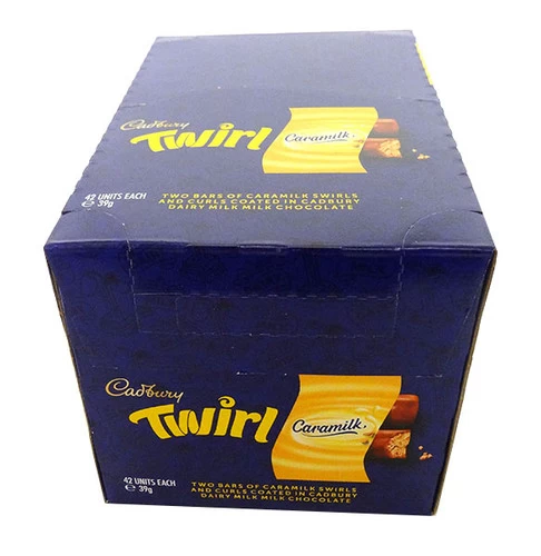 Cadbury Caramilk Twirl - Two Pack (42 X 39 Bars)