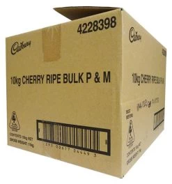Cadbury Cherry Ripe Pieces (10kg Bulk Box )