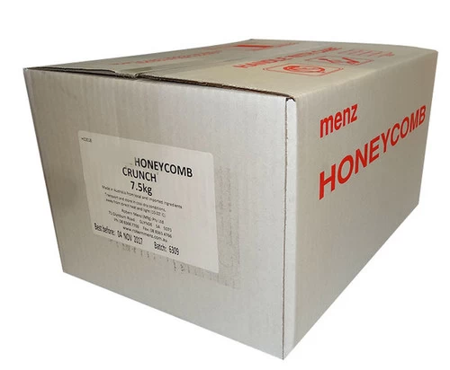 Menz Choc Honeycomb (7.5kg Box) 3 Menz Choc Honeycomb (7.5kg Box)
