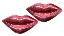 Chocolate Gems - Chocolate Kisses - Pink Foil (500g Bag / Approx 60 Pieces) -Candy Promotion Store Chocolate Gem Chocolate Kisses Pink Foil 500g bag 86394.1455839507