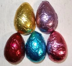 Chocolate Gems - Chocolate Half Eggs Burgundy Mix(5kg Box) -Candy Promotion Store Chocolate Gems 5kg Half Easter Eggs Individual 56752.1568017314
