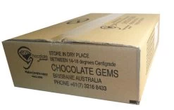 Chocolate Gems - Chocolate Half Eggs Burgundy Mix(5kg Box)