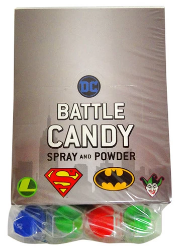 DC Comic Battle Candy - Spray And Powder ( 12 X 15.5g In A Display Box) 4 DC Comic Battle Candy - Spray And Powder ( 12 X 15.5g In A Display Box) - Image 2