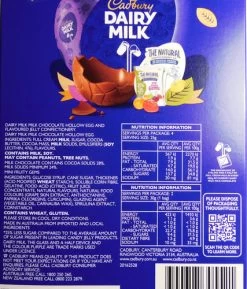 Cadbury Dairy Milk Egg And TNCC Mini Fruity Gems Gift Box (160g) - B/B June 24