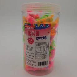 Sweet Treats - Roll Candy (50x20g Rollsin A Jar)