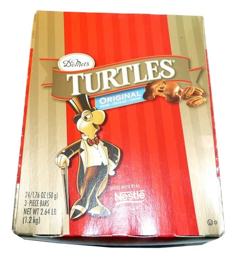 DeMet S Turtles - Original (24 X 50g Bars) 3 DeMet S Turtles - Original (24 X 50g Bars)