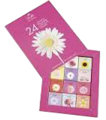 Dolfin Flower Gift Squares - Assorted (108g X 24pc Box) 4 Dolfin Flower Gift Squares - Assorted (108g X 24pc Box) - Image 2