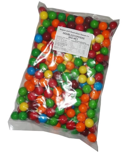 Gobstoppers - Doublegobstoppers - Rainbow (13gr Balls In A 3kg Bag)