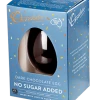 Chocolatier - Fairtrade No Added Sugar (Stevia) Dark Chocolate Egg (100g ) -Candy Promotion Store EAS344 NSA DARK 50760.1633585863