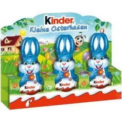 Kinder Easter Bunny Milk Chocolate (3 Pack)