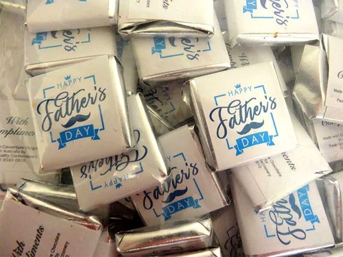 Fathers Day Belgian Chocolate - Happy Fathers Day (700g Bag / Approx 100pc ) 4 Fathers Day Belgian Chocolate - Happy Fathers Day (700g Bag / Approx 100pc ) - Image 2