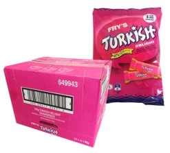 Fry S Turkish Delight Sharepack (180g Bag X 12pc Box)