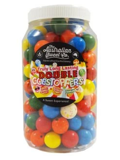 Gobstopper Jar - Double Long Lasting (13gr Balls - Approx 141 Pieces)