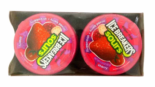 Ice Breakers Sours Berry (8 X 42g Tins) 4 Ice Breakers Sours Berry (8 X 42g Tins) - Image 2