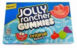 Jolly Rancher Movie Box - Original Gummies (128g X 11 Packs In A Display Unit) -Candy Promotion Store Jolly Rancher Movie Box Original Gummies 128g x 11 packs in a display unit individual 87122.1633585563