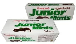 Junior Mints (24 X 58.5g Boxes In A Display) -Candy Promotion Store Junior Mints 24pc Display Unit display 78696.1435199684