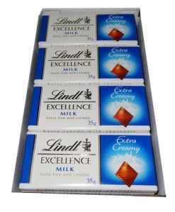 Lindt Excellence - Milk Chocolate Bars (24 X 35g Display Unit) 7 Lindt Excellence - Milk Chocolate Bars (24 X 35g Display Unit) -Candy Promotion Store Lidnt Milk Chocolate 24x35g bars 2 04386.1438313806