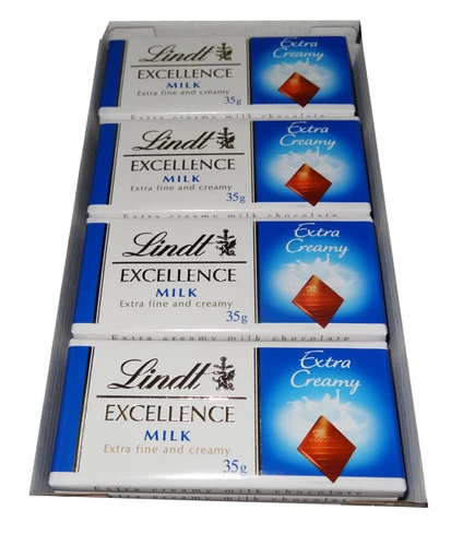 Lindt Excellence - Milk Chocolate Bars (24 X 35g Display Unit) 5 Lindt Excellence - Milk Chocolate Bars (24 X 35g Display Unit) - Image 3