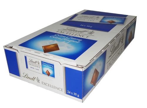 Lindt Excellence - Milk Chocolate Bars (24 X 35g Display Unit) 4 Lindt Excellence - Milk Chocolate Bars (24 X 35g Display Unit) - Image 2