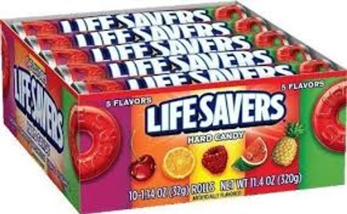 Life Savers Hard Candy (20 X 32g) 3 Life Savers Hard Candy (20 X 32g)