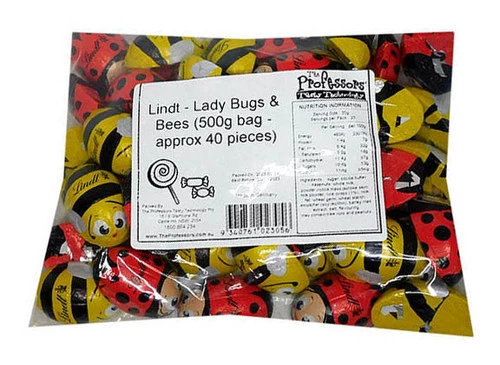 Lindt - Lady Bugs & Bees (500g Bag - Approx 40 Pieces) 4 Lindt - Lady Bugs & Bees (500g Bag - Approx 40 Pieces) - Image 2