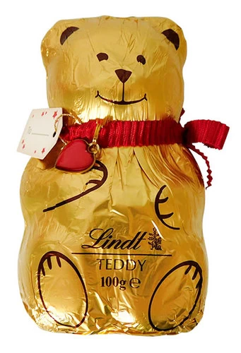 Lindt Milk Chocolate Teddy Bear (100g Single Unit) BB05/24 3 Lindt Milk Chocolate Teddy Bear (100g Single Unit) BB05/24