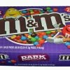 M&M Dark Chocolate Candies (47.9g X 24 Bags In A Display Unit) -Candy Promotion Store MM Dark Chocolate 24bag display box 50245.1424670705