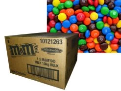 M&M Plain BULK Milk Chocolate (10kg Box)