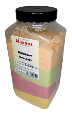 Maxons - Rainbow Crystals (3.63 Kg Jar)