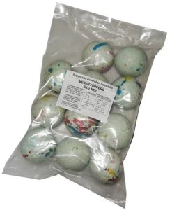 Megastoppers - Speckled White (250gr Balls In 3kg Bag)