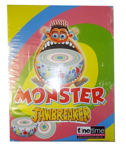 Monster Boulder Jawbreakers (12 In A Display)