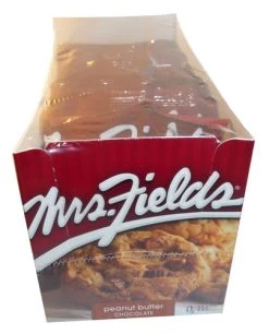 Mrs Fields Cookies - Peanut Butter Chocolate (12 X 60g Cookies)