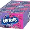 Nerds - Grape & Strawberry (24 X 46.7g Piece Display Unit) -Candy Promotion Store Nerds Grape Strawberry pack 24 piece Display Unit 48836.1674196771