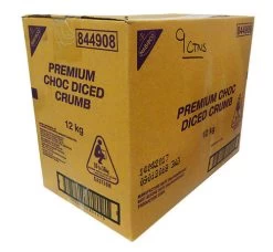 Oreo Choc Diced Crumbs (12kg Box) - B/B 27/07/24