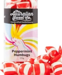 Peppermint Humbugs (170g Jar)
