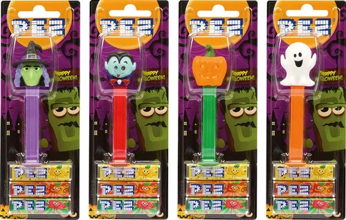 Pez Candy Dispensers - Halloween (6 X 17g) 3 Pez Candy Dispensers - Halloween (6 X 17g)