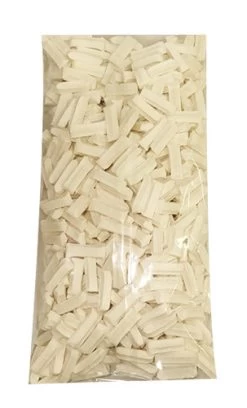 Premium Mini Fruit Sticks - White With A Vanilla Flavour (1kg Bag)