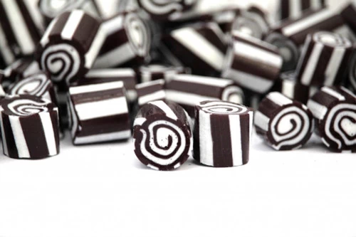 Rock Candy - Black And White - Swirl Centre (1kg Bag) 4 Rock Candy - Black And White - Swirl Centre (1kg Bag) - Image 2