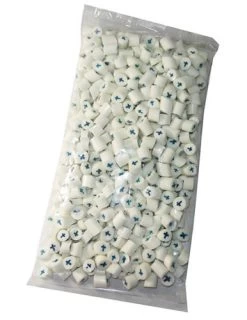 Rock Candy - White And Blue - Cross Center (1kg Bag)