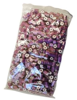 Rock Candy - Purple And White - Butterfly Center (1kg Bag)