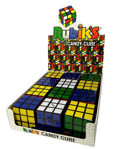 Rubik S Candy Cube (12x 42g Tin In A Display Box)