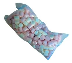 So Soft Marshmallows - Pink And White Cylinders - Bulk (800g Bag)