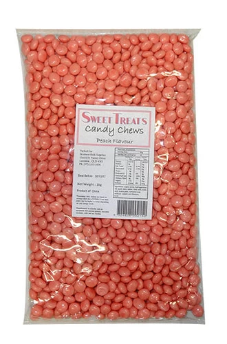 Sweet Treats Candy Chews Bulk - Pink (1kg Bag) 3 Sweet Treats Candy Chews Bulk - Pink (1kg Bag)