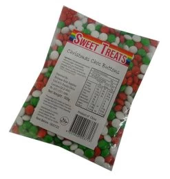 Sweet Treats Christmas Choc Buttons (500g Bag)