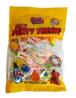 Sweet Treats Fun Party Treats (50pc - 500g Bag)