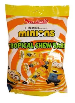 Swizzels - Minions Tropical Chew Bars (12 X 140g)